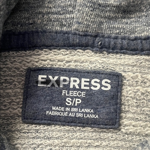 Express Heather Gray Women's Hoodie - Picture 2 of 4